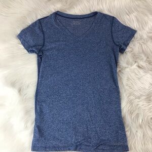 Eddie Bauer FREEDRY V-Neck Short Sleeve Top XS